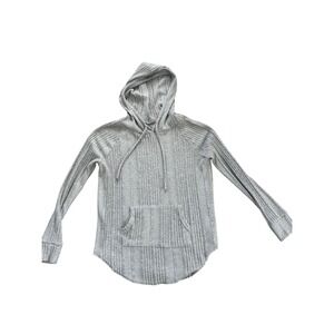 So Cozy Tunic Hoodie Women's Ribbed Knit‎ Long Sleeve Pullover Casual Athleisure